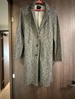 AZUL by moussy チェスターコート S グレー系