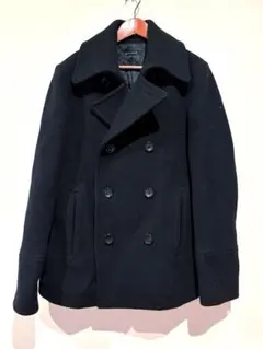 アーバンリサーチ ピーコート ダブルブレスト 黒 M