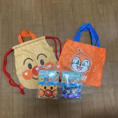 【新品】アンパンマン メッシュバッグ ナップザック