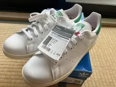 adidas Stan Smith 27.5cm ホワイト/グリーン