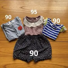 90〜95サイズ　まとめ売り　女の子　44点 2026年最新】女の子 90 まとめ売りの人気アイテム - メルカリ