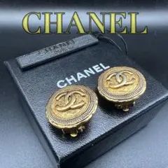 極美品✨　CHANEL　シャネル　イヤリング　ゴールド　ココマーク　1957