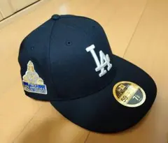 【新品】ニューエラ　59FIFTY LP ドジャース　ブラック　7-1/4