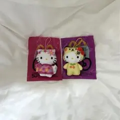マクドナルド ハッピーセット ハローキティ 50周年 ぬいぐるみ キーホルダー