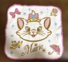 ディズニー マリーちゃん ハンカチ 21×21㎝