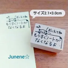 もうすぐノートがなくなるよはんこ　小おしえてねパンダ　660