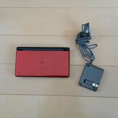 【Nintendo　DS】本体充電器付き　色ワインレッド