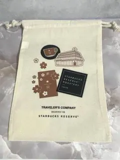 スタバ ロースタリー トラベラーズコットンバッグ M トラベラーズ