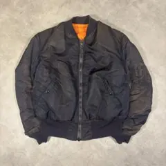 USA製 1968年復刻 アルファ MA-1 68モデル ネイビー