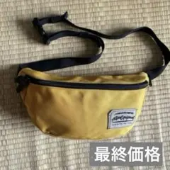 【最終価格】GLOBAL WORK ウエストポーチ ボディバッグ 黄色