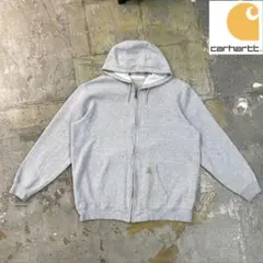 carhartt カーハート フルジップパーカー 織りロゴパッチ