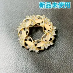 ◇ブローチ　コサージュ　卒園式　卒業式　入園式　入学式　ゴールド　ラインストーン