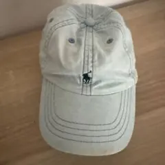 Polo Ralph Lauren デニムシャンブレーキャップ　キッズ52cm
