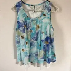 INGNI 花柄ノースリーブ チュニック 値下げ不可