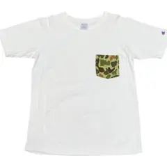 Champion Reverse Weave Tシャツ M カモ柄