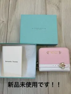 七*離様 Samantha Thavasa プチチョイス三つ折り財布 ピンク