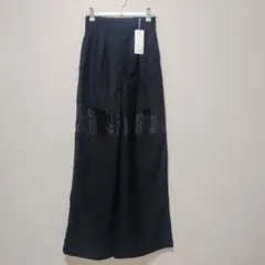 新品タグ付き 完売品 rienda シアーハーフウェイ J/W PT パンツ S