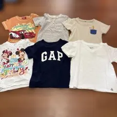 男の子　Tシャツ6点セット　80.90サイズ　保育園
