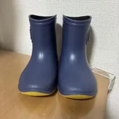 ケンケンパ　レインブーツ　長靴　キッズ　通園　通学　ネイビー　14cmのサムネイル