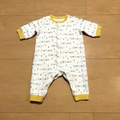 【ユニクロ】長袖ロンパース 70cm 乗り物