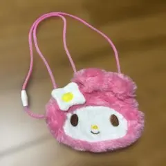 マイメロディ ふわふわミニポーチ