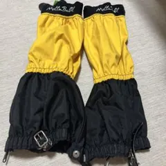 mont-bell モンベル ゲイター スパッツ 登山 イエロー ブラック　M