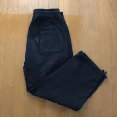 UNIQLOU ユニクロユー カーブスウェットパンツ ブラック　XL