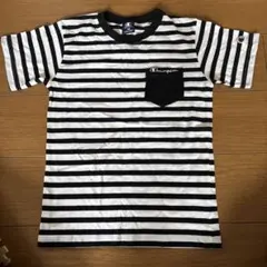 Champion ストライプ Tシャツ 150