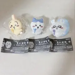 ちいかわ　ライトクリップ　うさぎ　ハチワレ　モモンガ　3個セット