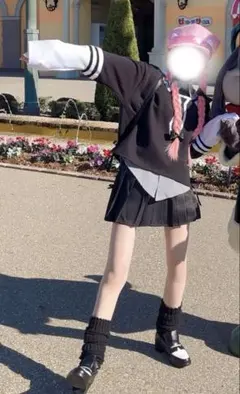 【にじさんじ】7次元生徒会 周央サンゴ コスプレ 衣装 制服 ローファー セットのサムネイル