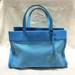 Agnes b. アニエスベー ハンドバッグ ショルダーバッグ 2way ブルー