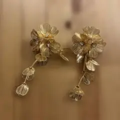 ウェディング　イヤリング　ブライダル