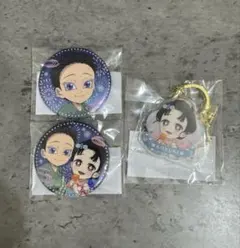 鬼滅の刃 花火大会2025 コンビアクリルチャーム 缶バッジ 狛治 恋雪