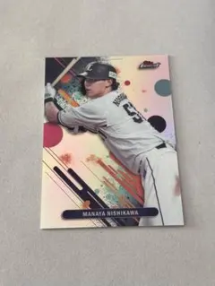 topps NPB FINEST リフラクター　西川愛也