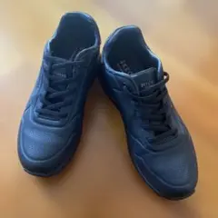 SKECHERS ブラック スニーカー（後ろラメ）
