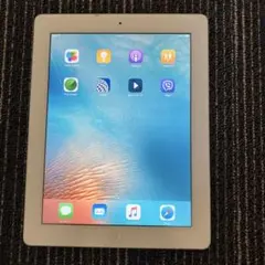 Apple iPad ホワイト 充電ケーブル付き ジャンク品 スピーカー破損