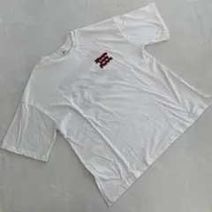 gleam 白 Tシャツ プリント クルーネック 半袖 コットン Fサイズ