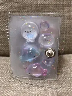 ミニシール帳　ボンボンドロップ　ぷくぷく水族館　完成品