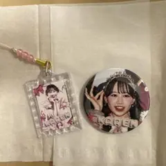 FRUITSZIPPER　松本かれん　トレーディングストラップ　缶バッジ