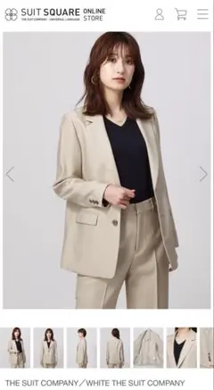THE SUIT COMPANY スーツカンパニー テーラードジャケットのサムネイル