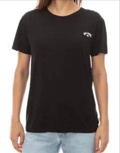 新品 ビラボン レディース アーチロゴ Tシャツ ブラック Sサイズのサムネイル