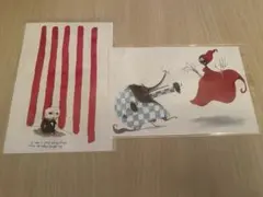 ティムバートンの世界　ポストカード　ナイトメアビフォアクリスマス　ジャック