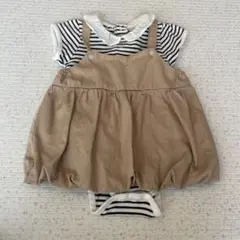 プティマイン　petit main 80 セットアップ　スカート　女の子　可愛い