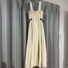 ACLEN キャミワンピース ロング丈 アイボリー