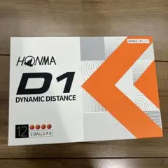 HONMA D1 ゴルフボール 12球 オレンジのサムネイル