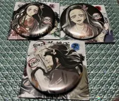 全集中展　幕間画缶バッジ　竈門禰豆子