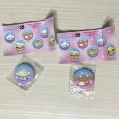 シナモロール　くら寿司　缶バッチセット