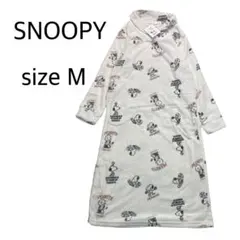 ⭐️専用⭐️【size M】 SNOOPY フリースあったかルームウェア　ワンピース