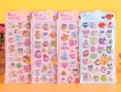 たまごっち ぷくぷくシール きゅんポップシール 3Dシール