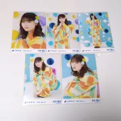 乃木坂46 岩本蓮加 浴衣 2020 生写真 5種コンプ フルコンプ